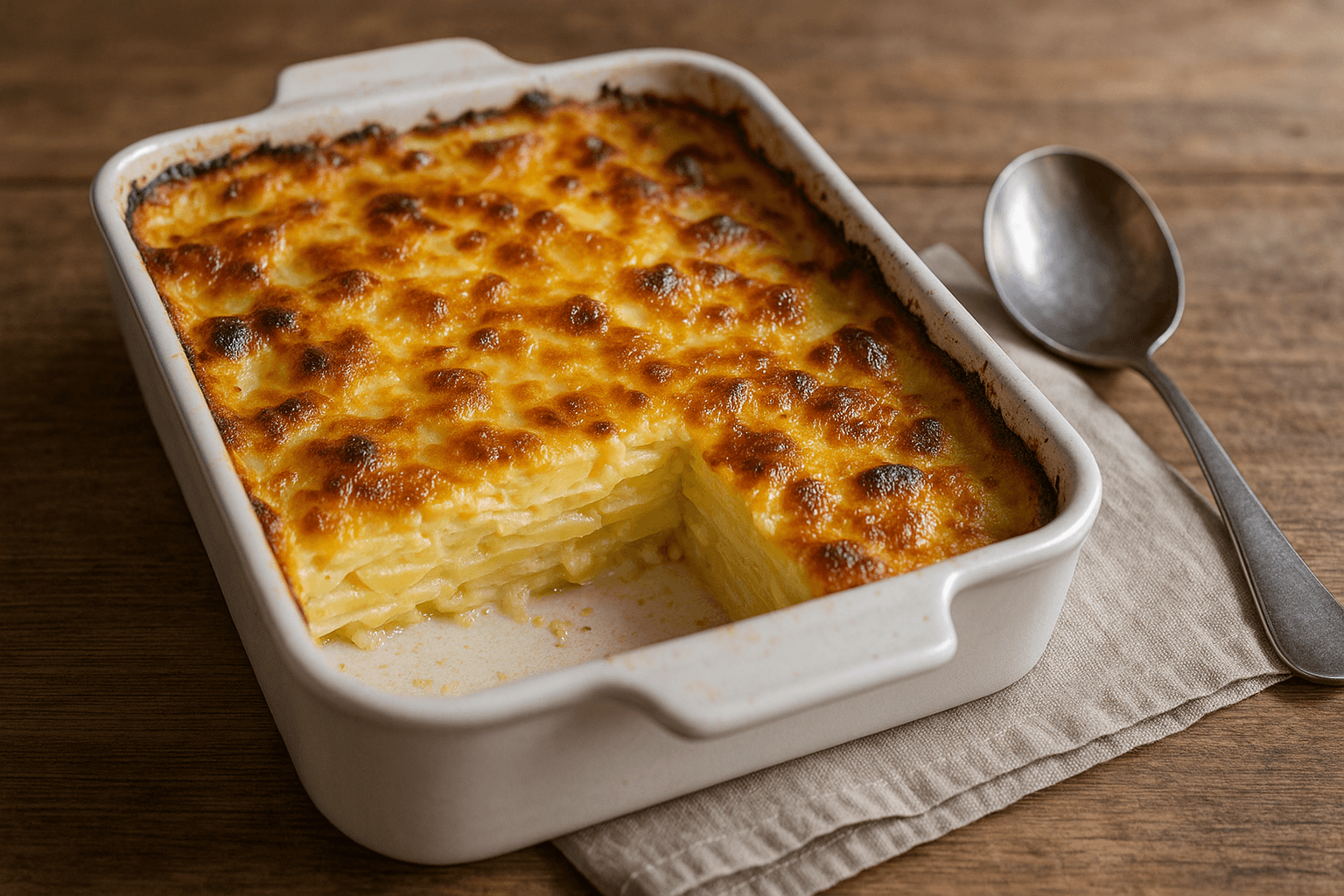 Kartoffelgratin mit Alpkäse